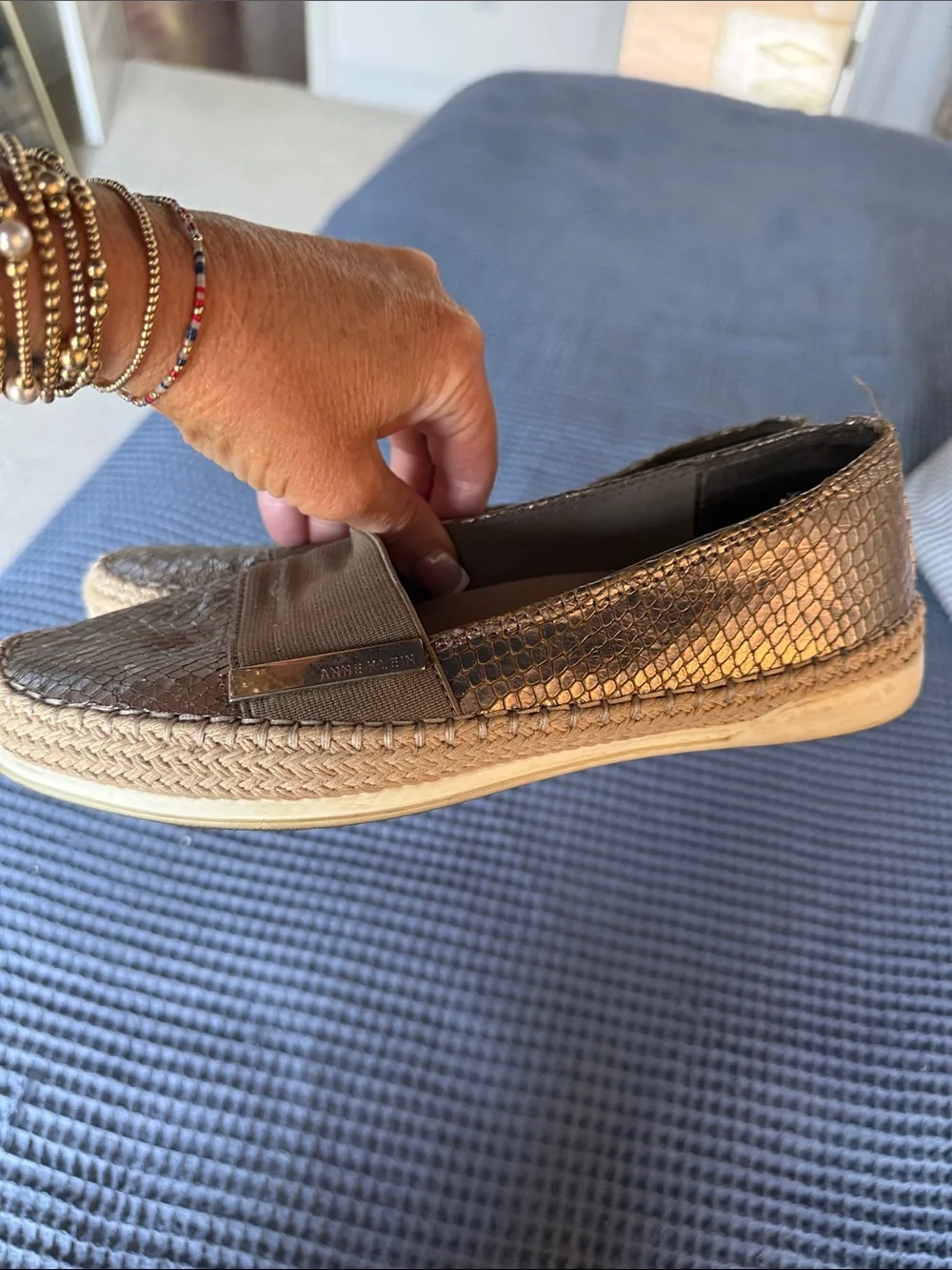 Anne Klein stylish metallic